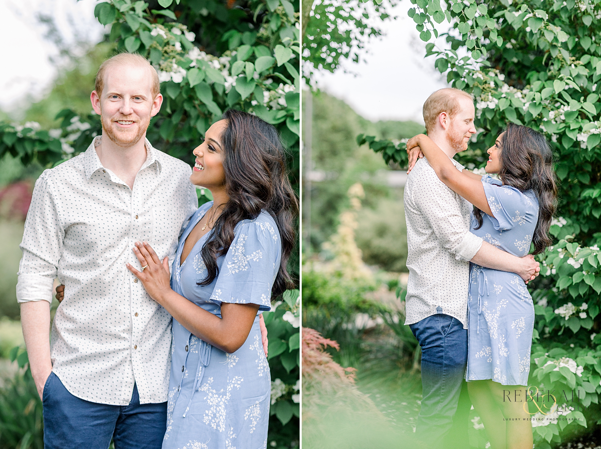 JC Raulston Arboretum engagement photography. Raleigh engagement photography. Downtown Raleigh North Carolina. 